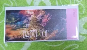 미세스 12/20 도쿄 바벨탑 사과잼 특전 픽처 티켓