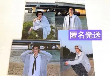 타츠미야 레이군 (타케우치 레이) 벌스데이 사진 4장 세트 익명 배송