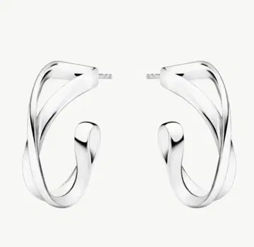 조지 젠슨 실버 귀걸이