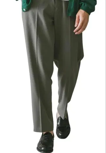 어반 리서치 도어즈 팬츠 스트레치 테이퍼드 트라우저 올리브