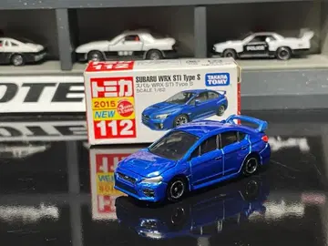 토미카 스바루 WRX STI 절판 미니카 신차 마크 포함