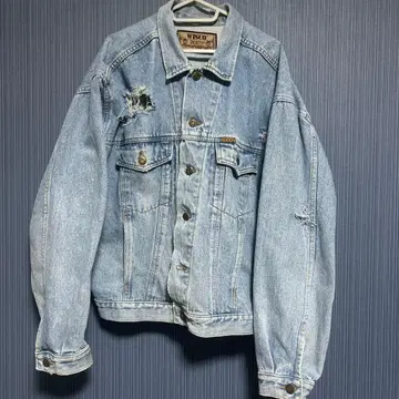 빈티지 wisco 라이트 블루 데님 자켓