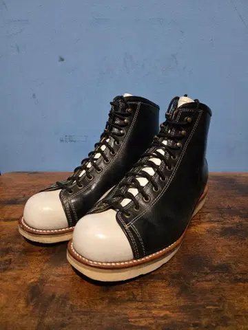 안도제화 NERO 샤치 몽키 부츠 레이스업 슈즈