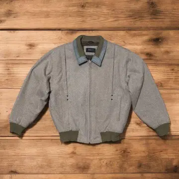 하운드 투스 패턴 점퍼