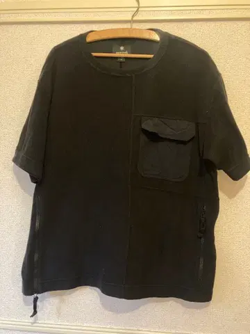 스노우피크 블랙 티셔츠 XL