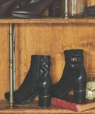 노엘라 골드 포인트 숏부츠