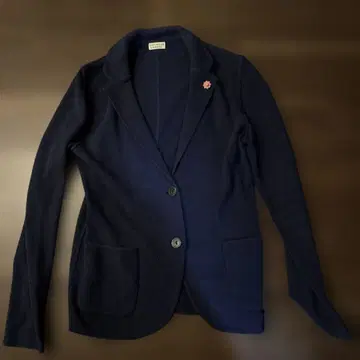 LARDINI 네이비 테일러드 자켓 사이즈 42