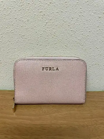 FURLA 핑크 코인 케이스