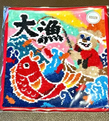 WEB 한정판 페이러 태국 니코니코마루 손수건 완판템 라브러리