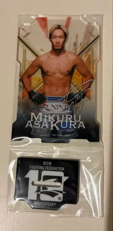 아사쿠라 미쿠루 아크릴 스탠드 RIZIN 10주년 제일복권