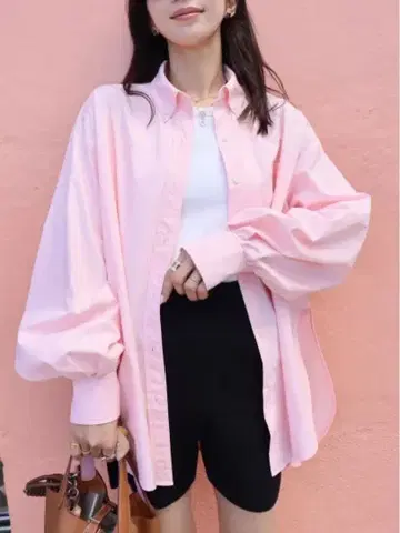 epa 핑크 옥스퍼드 셔츠