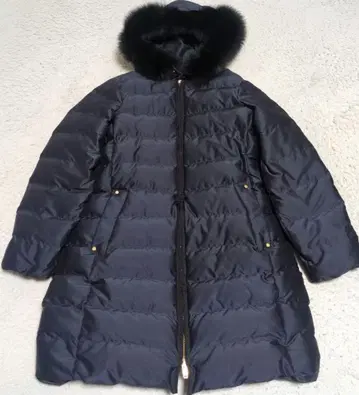 새상품급 그린 라벨 릴랙싱 다운 퍼 포함 네이비 Size 46 XL