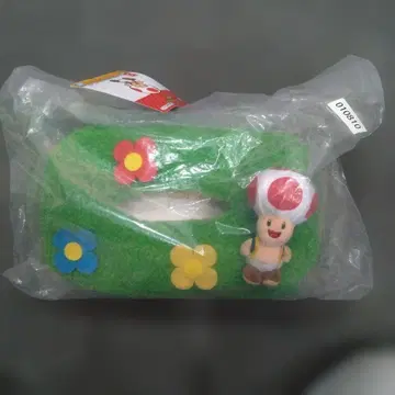 슈퍼 마리오 제일복권 키노피오 티슈 케이스 새상품 미개봉품