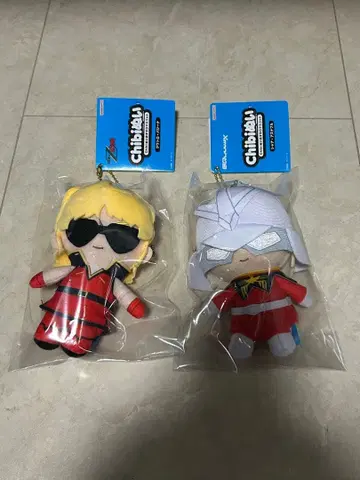 건담 Chibi 앉은 봉제 인형 마스코트 샤아 쿠와트로