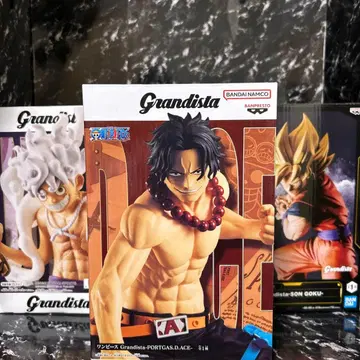 Grandista 피규어 3체 세트 루피 에이스 손오공