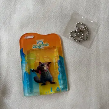 주토피아2 랜덤 블리스터풍 아크릴 키체인 니블스