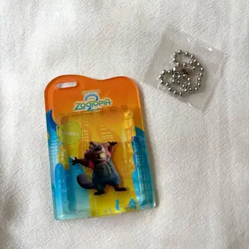 주토피아2 랜덤 블리스터풍 아크릴 키체인 니블스