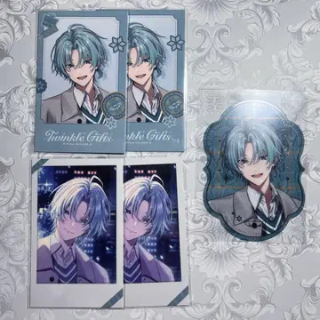 나기사 트라웃 Twinkle Gifts 폴라로이드풍 카드 4장 특전 1장