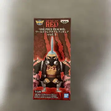 원피스 월드 컬렉터블 피규어 FILM RED 프랭키
