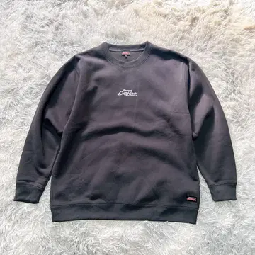 디키즈 XL 속기모 맨투맨 트레이닝복 로고 블랙 빅 루즈 스포츠