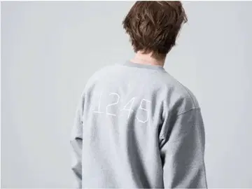 NUMBERS RHC 별주 그레이 맨투맨