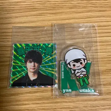 골든 폭격기 2025 키야부 유타카 파이널 미니 아크릴 스탠드 스티커