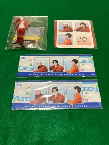 뮤지컬 청춘철도 철라이 철뮤 아크릴 스탠드 연결 포토 카드 코스터