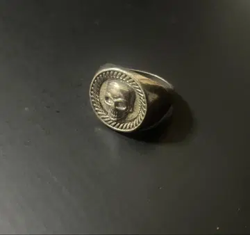 빈티지 실버 액세서리 해골 반지