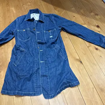 Lee 데님 롱 자켓