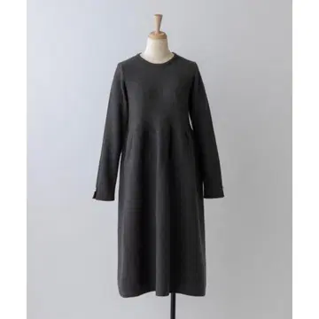 23AW Sono 3D 플레어 니트 원피스 그레이 사이즈 1