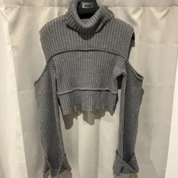 Darich 그레이 긴팔 니트 프리 사이즈