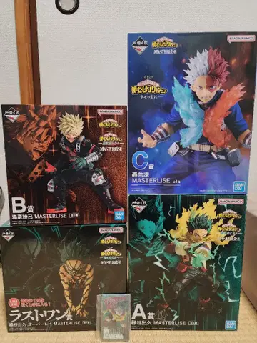 제일복권 나의 히어로 아카데미아 피규어 4점 세트