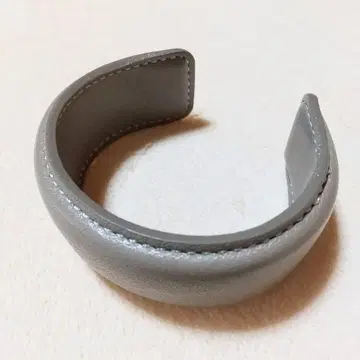 untitled 가죽 반지 뱅글 베이지