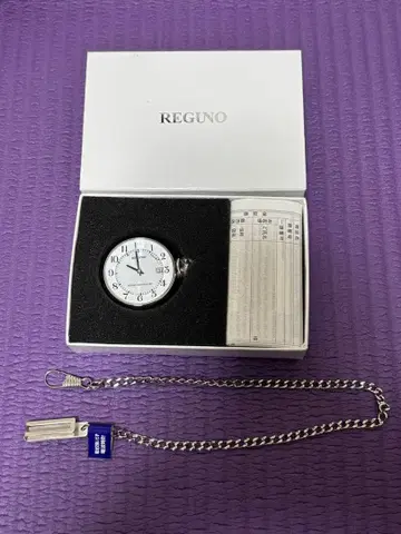 새상품 시티즌 REGUNO 솔라 회중시계