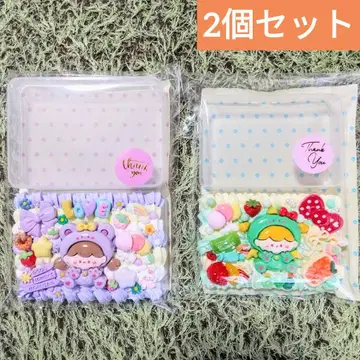 휘핑 데코 스위츠 데코 잡화 케이스 소품함 파스텔