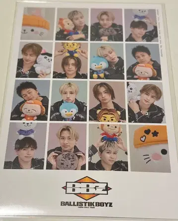 BALLISTIK BOYZ 2026 달력 특전 엽서