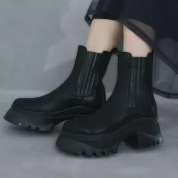 HARE 메탈릭 사이드 고어 부츠