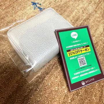 BELLVO satto 실버 접이식 지갑 미니 지갑 품절 색상