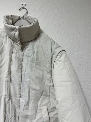 pual ce cin 2way 자켓 아이보리 M 나일론 베스트