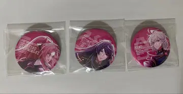 히프노시스 마이크 CD 특전 중왕구 언어당 캔뱃지 3개 세트