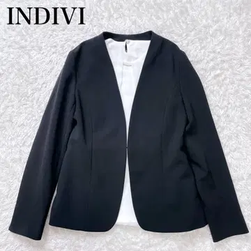 인디비 머신 워시 하이 스트레치 노카라 자켓 최근 모델