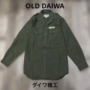 올드 다이와 다이와 정공 밀리터리 셔츠 Great Banff S 일본제
