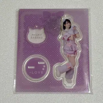 사사키 마이카 아크릴 스탠드 고양이 의상 이코러브 아크릴 스탠드 키링