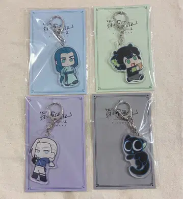 라 샤오헤이 전지 2 무겐 샤오헤이 루이에 아크릴 참 세트