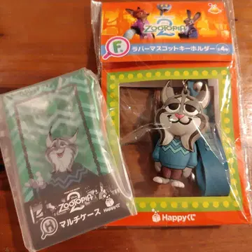 주토피아 토끼 스트랩과 멀티 케이스