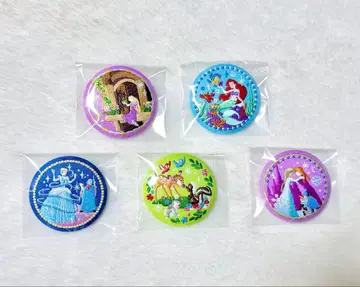 Disney Characters 자수 캔뱃지 비스킷 2