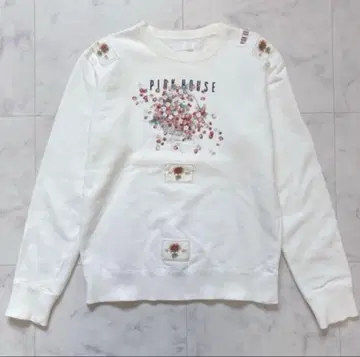 PINK HOUSE 딸기 트레이닝복 맨투맨 와펜 스트로베리 M