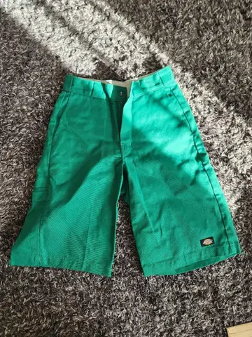 디키즈 하프 팬츠 그린