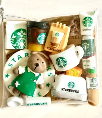 가챠 파우치 카페풍 데코레이션 부품 데코 부품