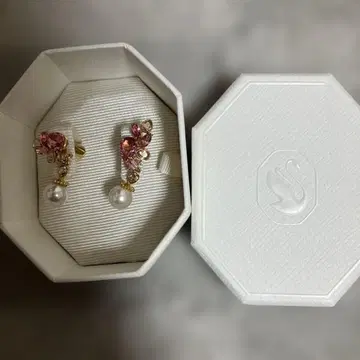 스와로브스키 Gema 드롭 귀걸이